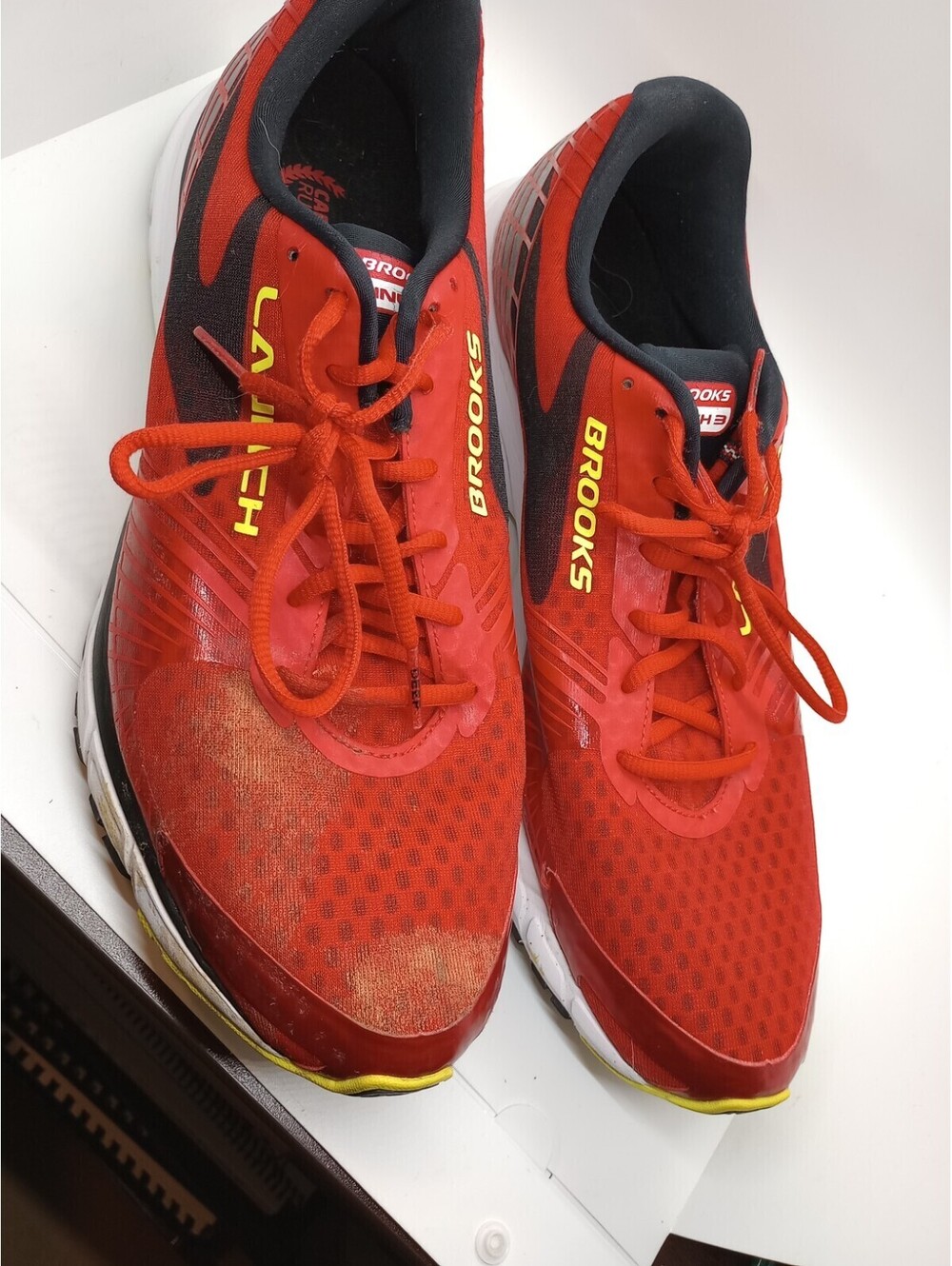 Brooks Launch 3 Men's Running Shoes Size 15 Carpe Runem 213